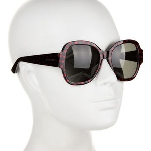 Yves Saint Laurent Sunglasses with Metallic Heart Pattern